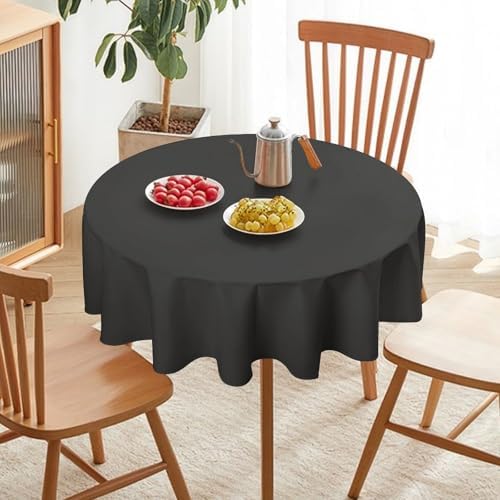 Modern Minimal Trendy Gray Tablecloth Washable Dinng Table Covers