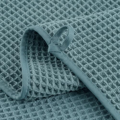 Microfiber Waffle Hand Towels, 2 Pieces, Soft, Absorbent, Fast Drying