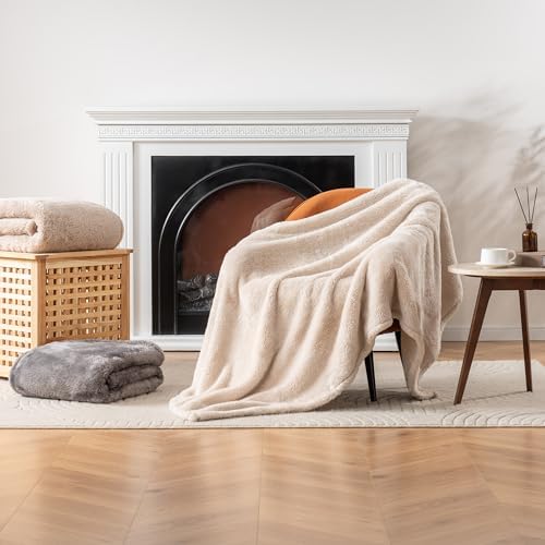 Berkshire Blanket Classic Extra-FluffyTM Plush Blanket King Size, Soft