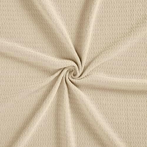 Waffle Weave Honeycomb Knit Cotton Blanket, Soft Breathable Textured