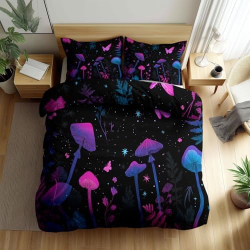Duvet Cover King Size, Reversible Twin Duvet Cover Set with