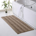 KGORGE Water Absorbent Bath Mat - Soft Bathroom Rugs Non-Slip Set