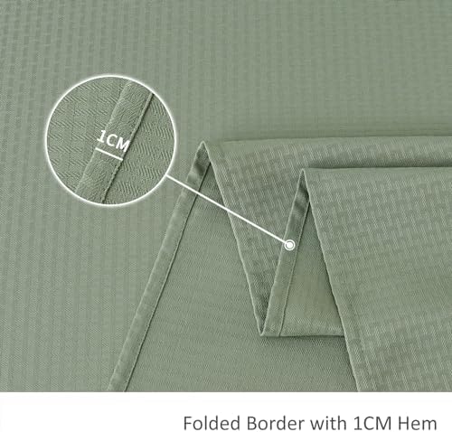 maxmill Weaved Texture Tablecloth Water Resistance Antiwrinkle