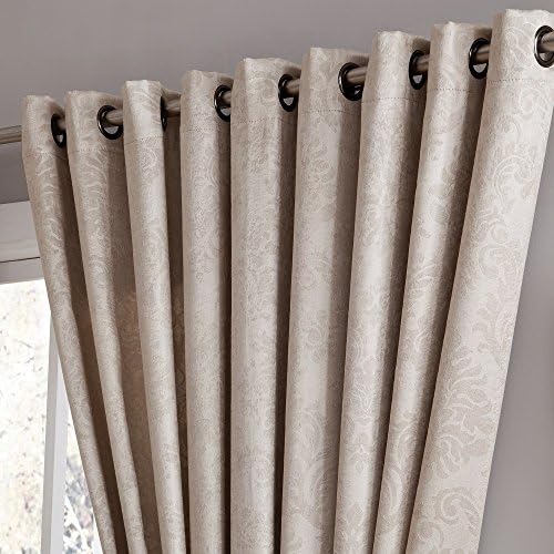 Warm Home Designs 108 Inch Extra Wide Ivory Curtains. EV Ivory 108x108