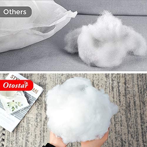 OTOSTAR 20x20Inch Throw Pillow Inserts, Set of 2 Square Form Cushion