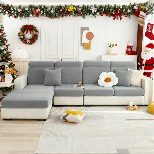 hyha Individual Couch Cushion Covers, Sofa Seat Cushion Covers