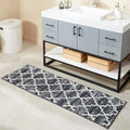 Better Trends Savio Collection 20" x 60" Runner, Non Slip Bath Mat &