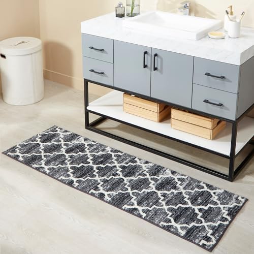 Better Trends Savio Collection 20" x 60" Runner, Non Slip Bath Mat &