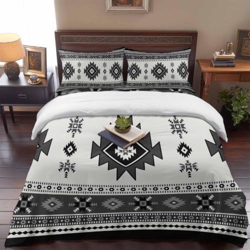 Abstract Full Duvet Cover Set - 4 Pcs Comforter Cover Bedding Sets