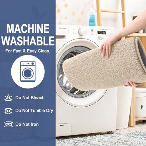 OLANLY Memory Foam Small Bathroom Rugs 24x16, Absorbent Bath Mat