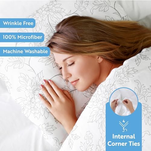 Linen Market Duvet Cover King Size (Gray) - Experience Hotel-Like