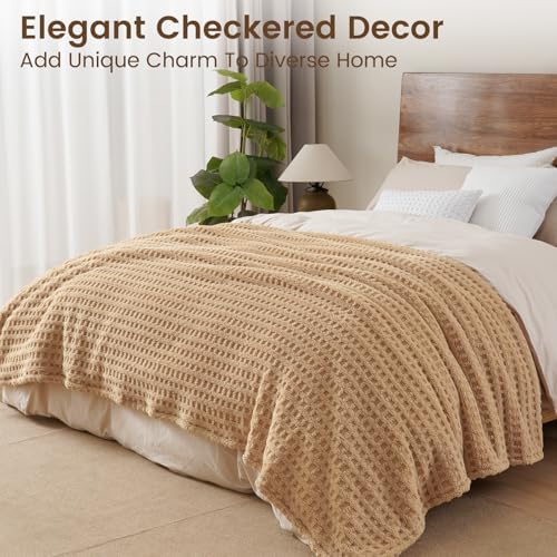 David's Home Ultra Soft Fleece Blanket King Size for Bed, Plush Shaggy