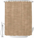 Khaki Solid Color Shower Curtain, Waterproof Shower Curtains for