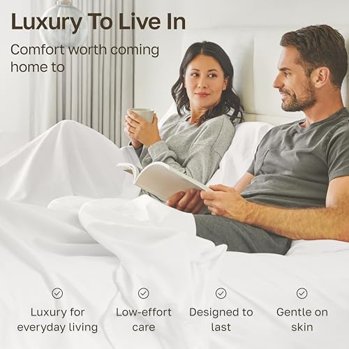 California Design Den Bedding Bundle - King Sheet Set with 4