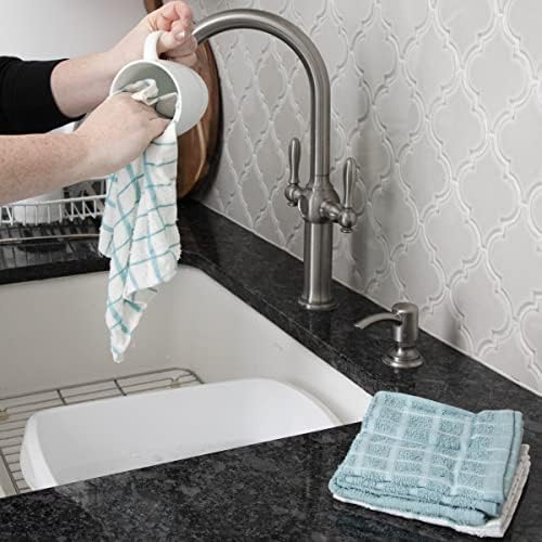 Ritz 100% Terry Cotton, Highly Absorbent Dish Cloth Set, 12” x 12”