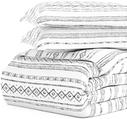 Merit Linens Patterned Soft Duvet Cover Bed Set - Bohemian Patterns