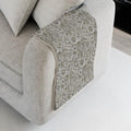 Addison Rugs ASB661 Taupe 50" x 70" Oversized Sherpa Throw Blanket