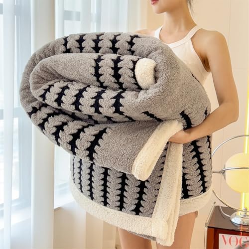 Blanket Fleece Throw Blanket for Couch, Flannel Cozy Thick Warm Soft