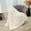 CERYTHRINA Super Soft Warm Cozy Large Plush Fuzzy Faux Fur Shag