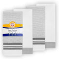 ARM & HAMMER Pure Cotton Kitchen Towel Set, Waffle Weave, 4 Pack, 100%