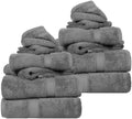 SUPERIOR Egyptian Cotton Ultra Plush & Absorbent, 12 Piece Set