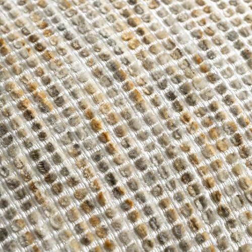 Pack of 2 Neutral Throw Pillow Covers 22x22 Boho Textured Dots Stripe