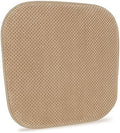 Khaki Outdoor Seat Cushions Memory Foam Patio Chair Cushion,17x15