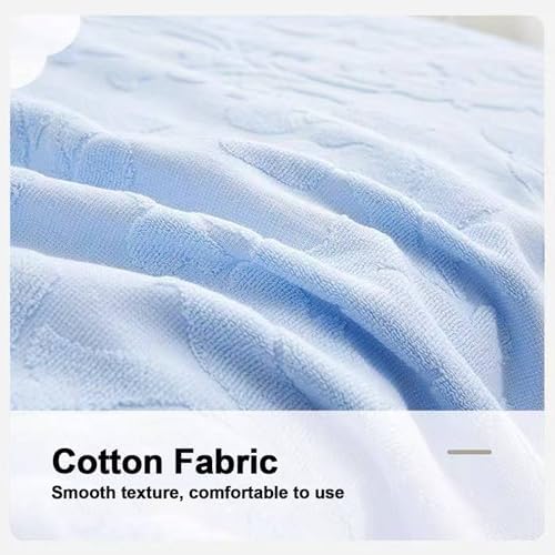 Soft Comfy Breathable Cotton Blanket,Solid Color Bed Blanket Full Size