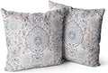Snycler Boho Throw Pillow Covers 22x22 inch Set of 2 Terracotta Rust