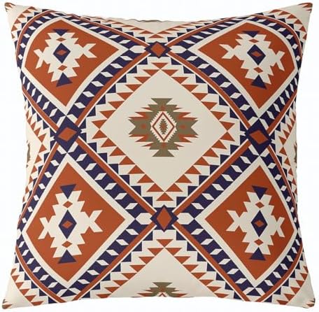 Erosebridal Western Boho Aztec Throw Pillow Covers 22x22 Southwestern