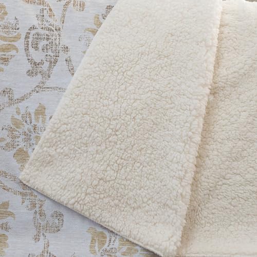 Addison Rugs ASB762 Ivory 50" x 70" Oversized Sherpa Throw Blanket
