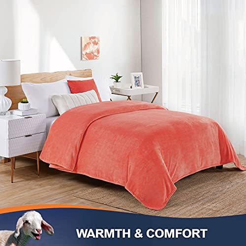 Walensee Fleece Blanket Plush Throw Fuzzy Lightweight