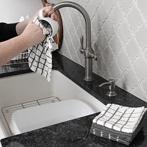 Ritz Premium 3-Pack Kitchen Towel & 6-Pack Dish Cloth Set - Highly