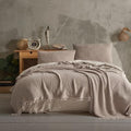 100% Turkish Cotton 4-Layer Muslin Bedspread Blanket, Soft Lightweight