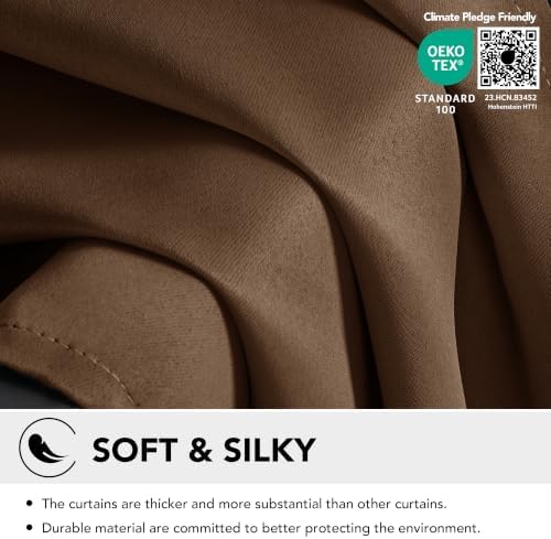Deconovo Blackout Curtains for Bedroom, Living Room 72 Inch Long 2