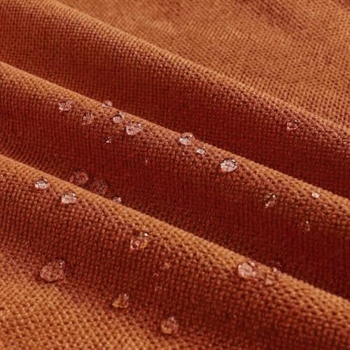 Fancy Homi Set of 2 Water Resistant Soft Chenille Decorative Outdoor
