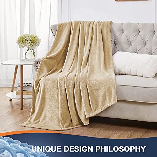 Walensee Fleece Blanket Plush Throw Fuzzy Lightweight
