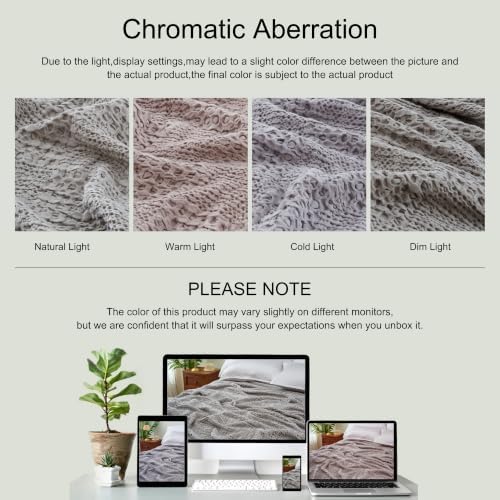 Cotton Viscose Summer Breathable Blanket Queen Size 90"x90"