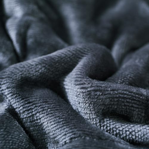 MOTRIP Soft Weighted Blanket, Light Grey, 48 * 72 10LBS