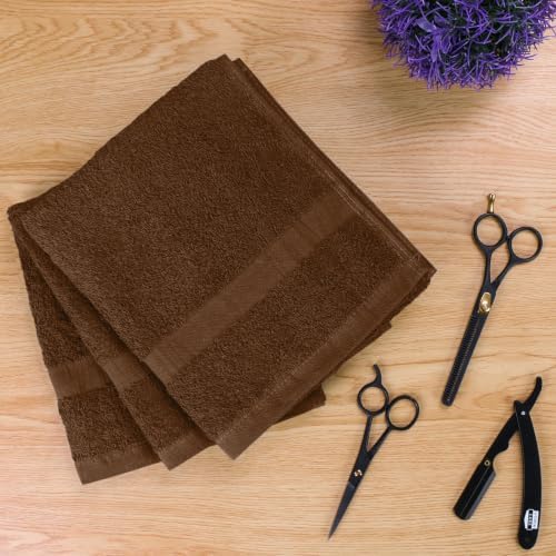 Utopia Towels Salon Towels, Pack of 24, 16x27 in, 100% Cotton, Dark