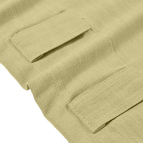 TWOPAGES Decorative Elegant Back Tab Curtain for Living Room, Solid