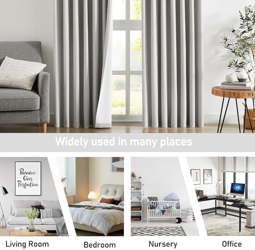 Randall Linen Textued 100% Blackout Curtain for Living