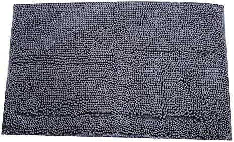 Chenille Bath Mat 2 - Piece Set | Super Absorbent & Grip - Enhanced
