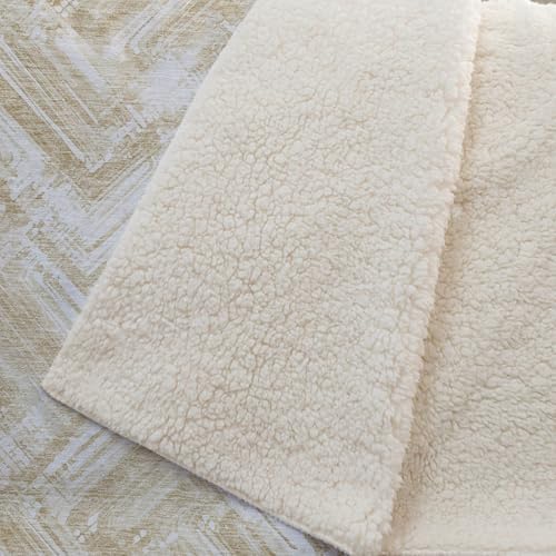 Addison Rugs ASB630 Beige 50" x 70" Oversized Sherpa Throw Blanket
