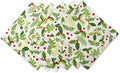 DII Boughs of Holly Collection Decorative Holiday Dining Table &