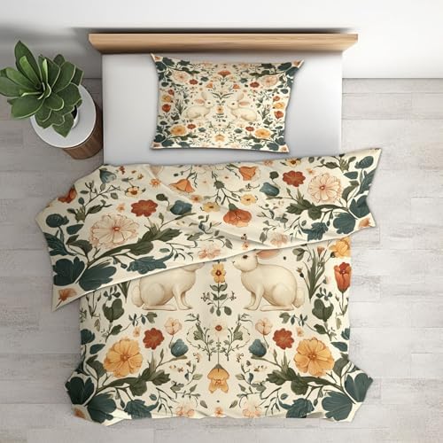 Botanical Duvet Cover King Size 3 Piece