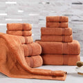 BLUENILEMILLS Egyptian Cotton Plush Towels, Towel Set for Bathroom