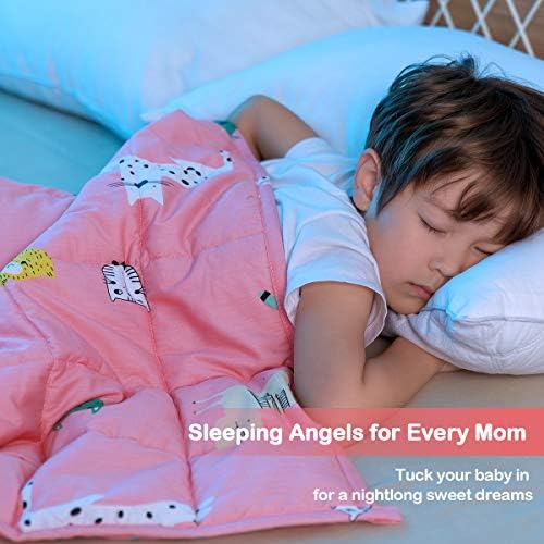 Sivio Cotton Weighted Blanket for Sleeping, 41"x60" 10 lbs