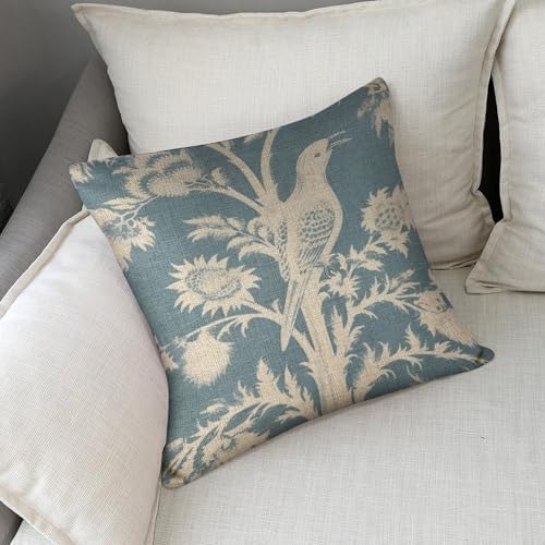 2 Pack, Square Decorative Pillow Covers, 18", Throw Pillow Sham with