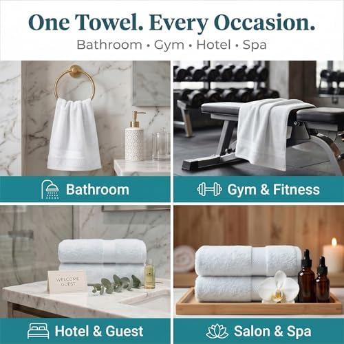Sofea Bath Sheet Towels 2 Pack Oversized, (35 x 70 Inches) 100% Cotton